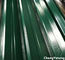 Green Color Coated Roofing Sheets / Precoated Roofing Sheets With Acid / Alkali Resistance