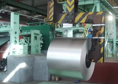 Chromé 610 mm CID SGCC Standaards bande d'acier galvanisé à chaud avec spangle régulier