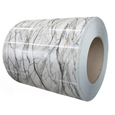 CGCC Marble Design PPGI Coil en acier galvanisé revêtu de couleur JIS G 3312 / EN 10169