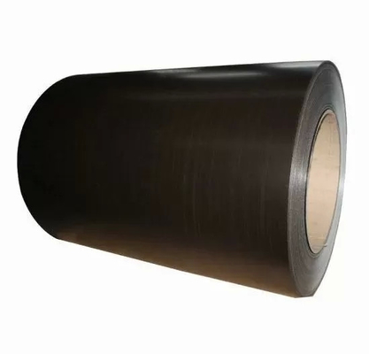 Z100 DX51D Noir bobine en acier galvanisé prépeint PPGI bobine de zinc Couleur 0.2X1250mm